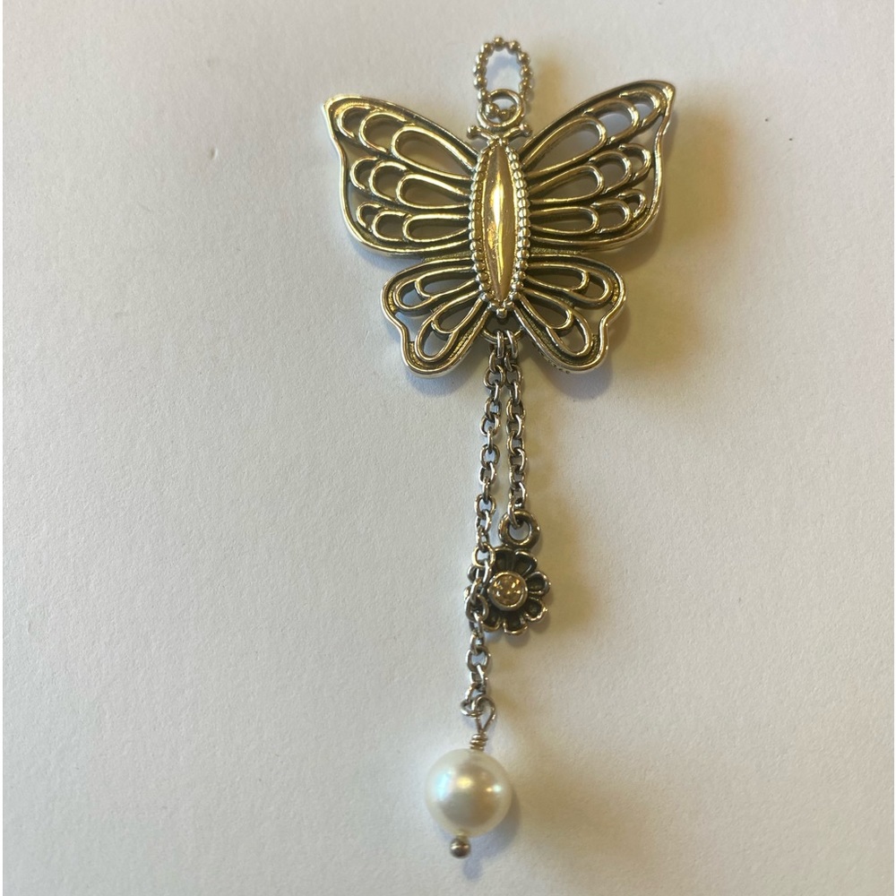 Authentic Pandora Love Takes Flight Butterfly Pendant RETIRED